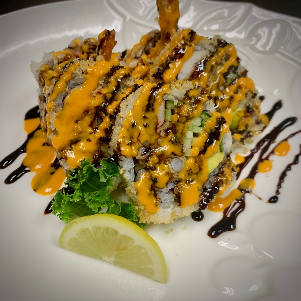 Spicy Double Shrimp Tempura Roll (5pcs)